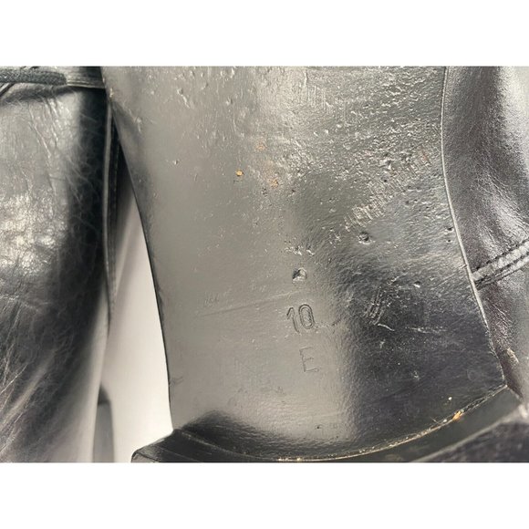 Bally Paloma Black Luxurious Leather Lace Up Oxford Cap Toe Dress Shoes Sz 10 E - Picture 7 of 12